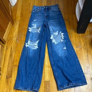 Aeropostale jeans, ultra wide legged
